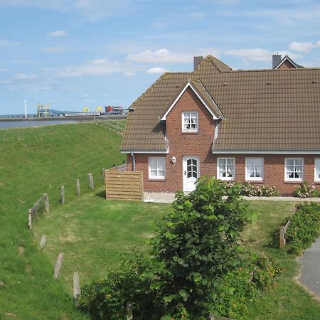 Direkt am Deich - Ferienwohnung Oland im Gästehaus Am Badedeich Dagebüll Exterior foto